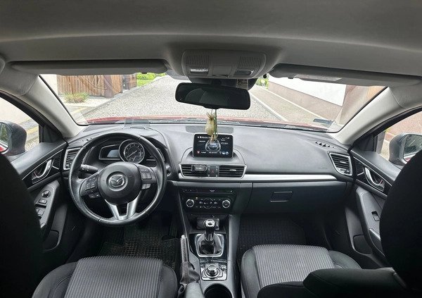 Mazda 3 cena 49500 przebieg: 124568, rok produkcji 2014 z Brzeg Dolny małe 67